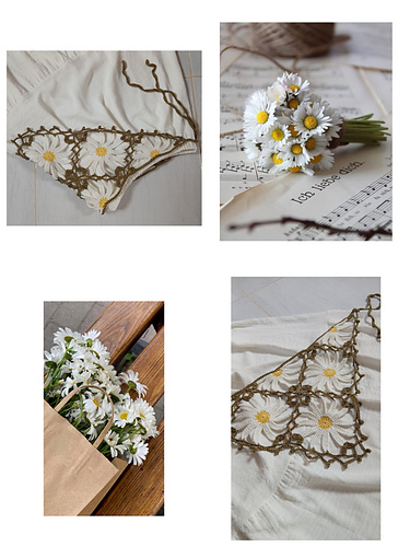Daisy Bloom Bandana