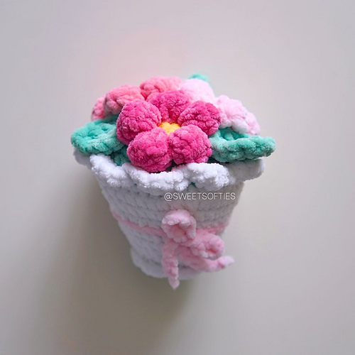 Plush Blomsterbukett - Sweet Softies