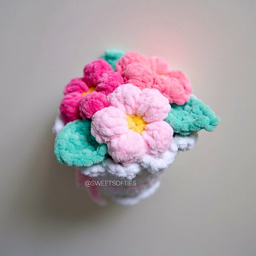 Plush Blomsterbukett - Sweet Softies