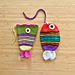 Patchwork Fish Pouch pattern