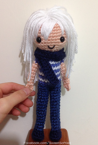 Ryou Bakura japansk anime-dokke (Yu-Gi-Oh!) - Sweet Softies