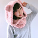 Fluffy Hooded Bear Cowl photo 3