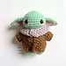 Baby Yoda Inspired Amigurumi Doll photo 3