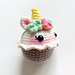 Unicorn Floral Cupcake photo 4