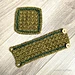 Northwest Coaster and Coffee Sleeve pattern 