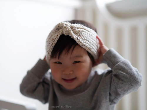 Enkel Strikket-utseende Headband - Sweet Softies