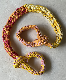 Colorful yoga mat strap