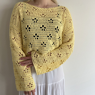 Crochet summer sweater