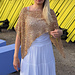 Sheer Paljettiponcho pattern