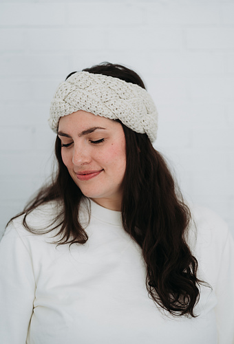 Braided Tunisian Ear Warmer photo 8