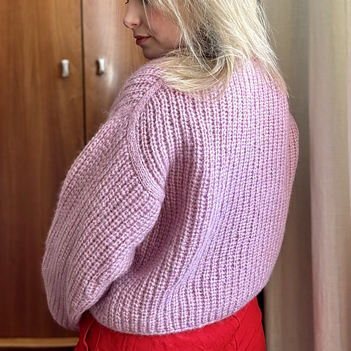 Bazooka cardigan - TRICOT MERINGUE
