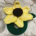 Sunflower Baby Rattle pattern 