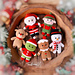 Christmas characters pattern