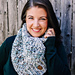 Frozen Fractals Cowl pattern 