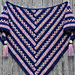 Cave of Wonders Triangle Shawl pattern 