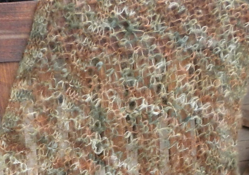 Etosha Mohair Reversible Lace Stole photo 2