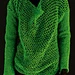 Green net jumper pattern 