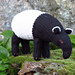 Knit Malayan Tapir pattern 