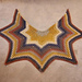 Granny Ripple Crescent Shawl pattern 