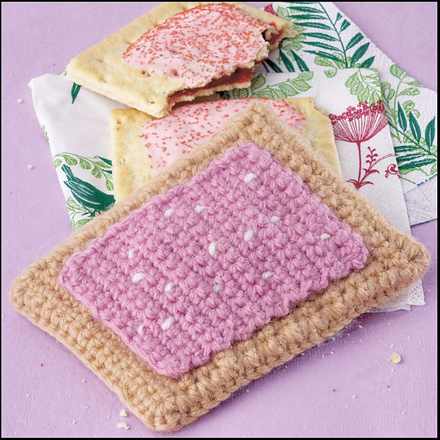 Ravelry Toaster Pastry pattern by Rose Langlitz