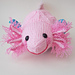 Axolotl Tea Cosy pattern 