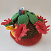 Venus Flytrap Tea Cosy pattern 