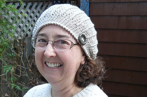 Slouchy Diagonal Chemo Hat photo 2