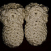 Crocodile Stitch Baby Booties photo 3