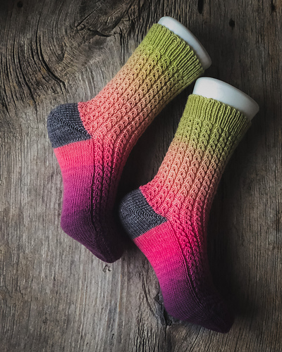 Linda's Top Down Sock