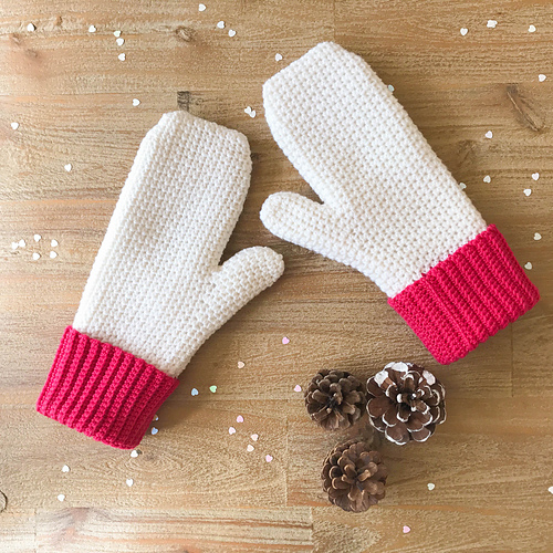 Ravelry Luxury Mittens pattern by Dawn Curran