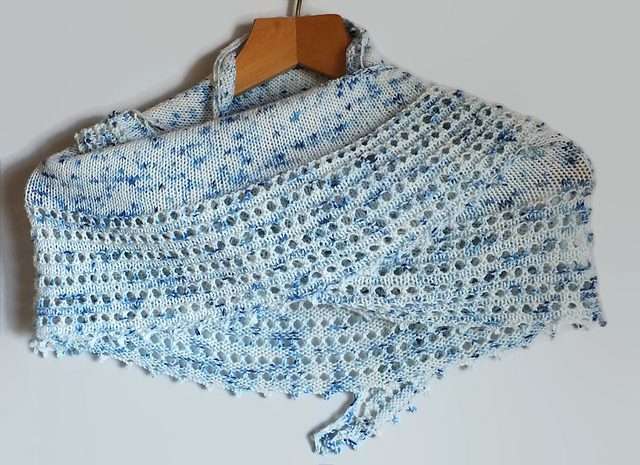 spindrift shawl