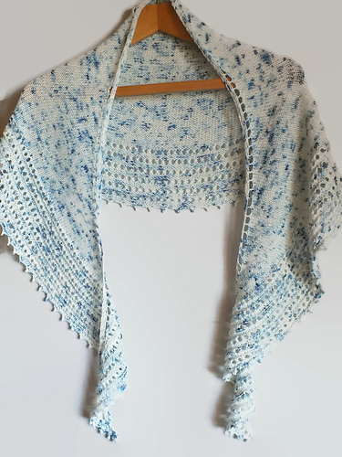 spindrift shawl