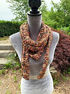 Ravelry: Harvest Confetti Scarf pattern by Michael Sellick