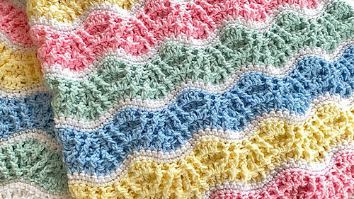 Ravelry Butterfly Kisses Baby Blanket Pattern By Michael Sellick