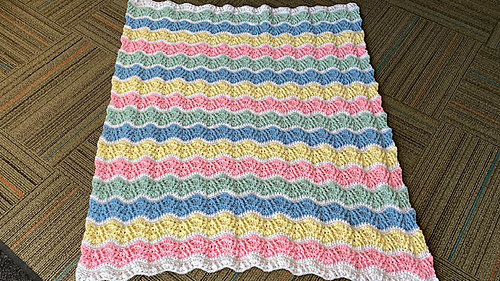 Ravelry Butterfly Kisses Baby Blanket Pattern By Michael Sellick
