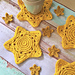 Star of Wonder Coaster or Motif pattern