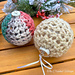 Bright & Merry Bauble Cover pattern 