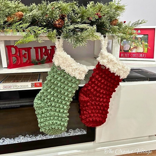 Vinterkai Stocking - The Crochet Village