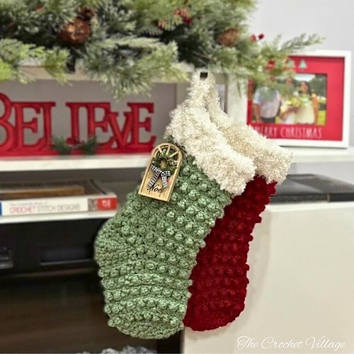 Vinterkai Stocking - The Crochet Village