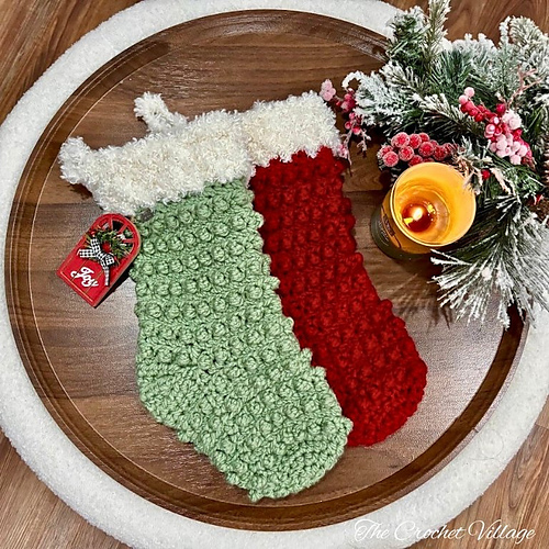 Vinterkai Stocking - The Crochet Village