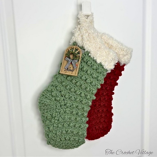 Vinterkai Stocking - The Crochet Village