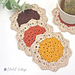 Falling Leaves Coasters pattern