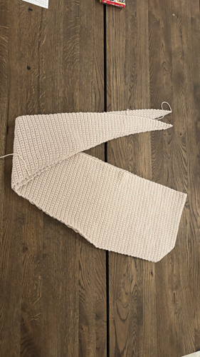 hooded scarf crochet pattern