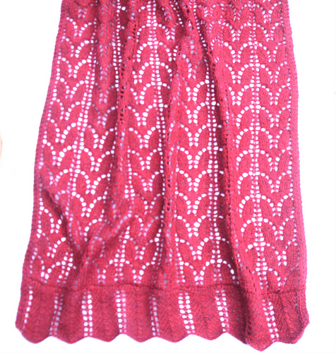 Ravelry: Rectangular Lace Shawl pattern by Sandra Nesbitt