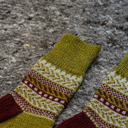 Ravelry: One Sock Colorwork pattern by The Fibre Co.