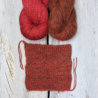 Meadow (Red Clover) held double with Cirro (Celestial)