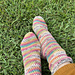 Summer Slipper Socks pattern 