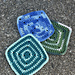 Quad Dishcloth pattern 