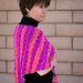 Hour Glass Shawl pattern 