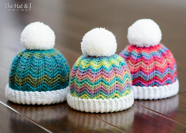 Ravelry: Peak 2 Peak Beanie pattern by 